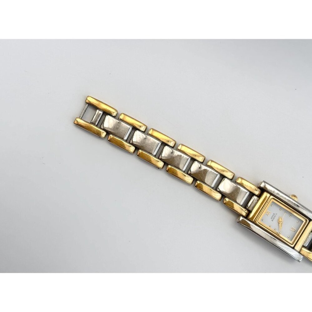 Anne Klein II Dual Toned 10/4549 Bracelet Vintage Wristwatch - 17mm - WORKS! - Picture 2 of 14